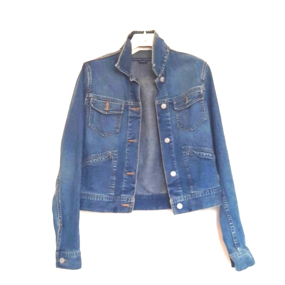 Authentic Dungarees Vintage Polo Ralph Lauren Demin Jacket for Women, Sm…